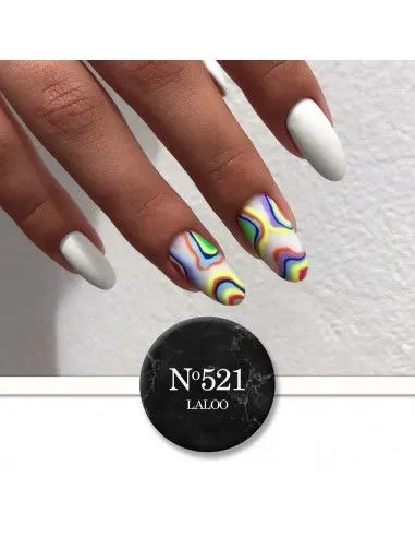 No.521 Lime | Semi-permanent Nail Polish 15ml - Image 2