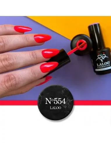 No.554 Watermelon Breeze | Gel Polish 15ml - Image 2